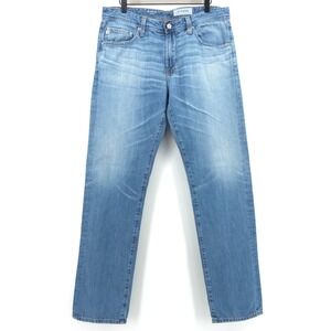 AG Adriano Goldschmied Mens Jeans The Graduate 34 Blue Tailored Leg